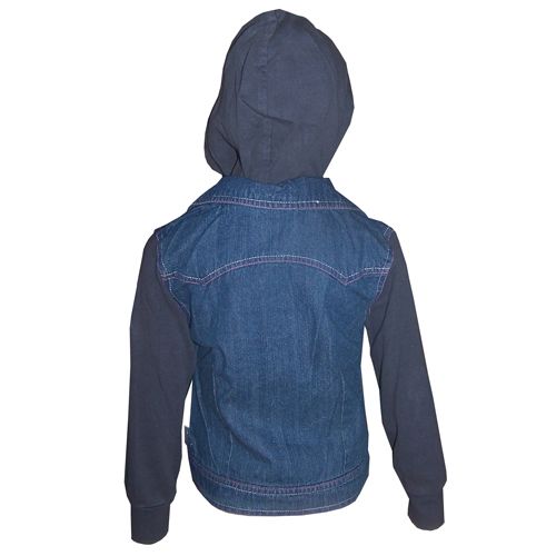 Blouson en jean Charlotte aux fraises