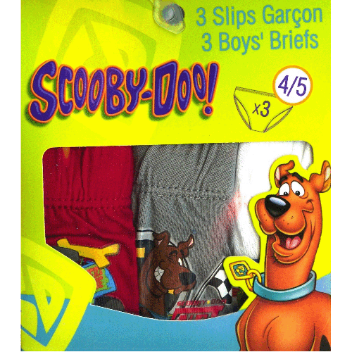 Lot de 3 slips Scoobidoo