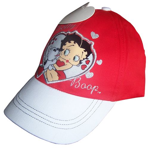 Cap Betty Boop Red color