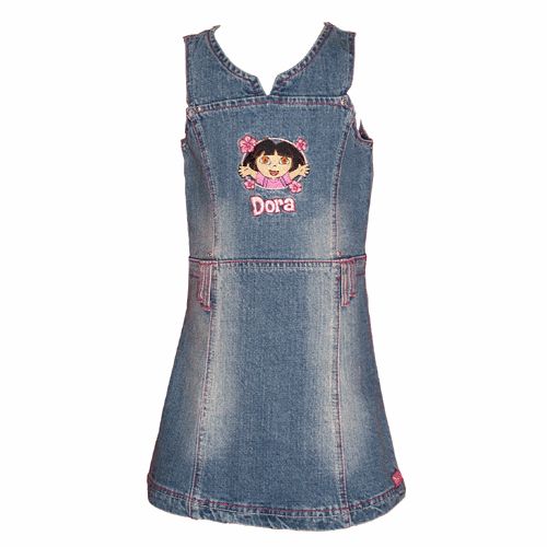 Robe en Jean Dora l'exploratrice
