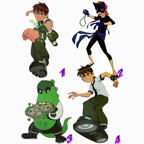 Grand sticker D�co Ben 10
