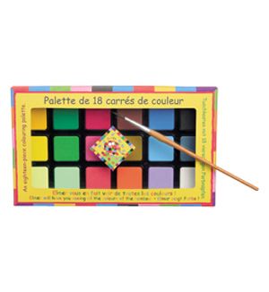 Palette de peinture � l'eau Elmer