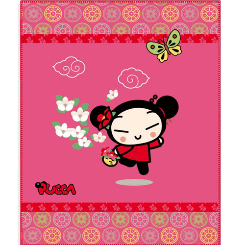 Plaid polaire Pucca Asia