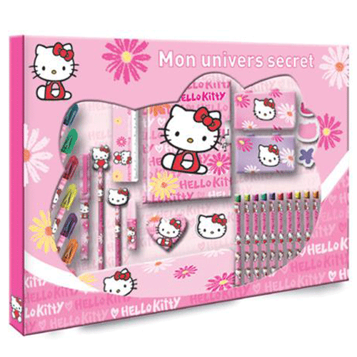Set univers secret Hello Kitty
