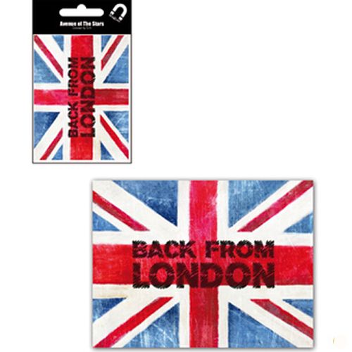 London Union Jack en métal