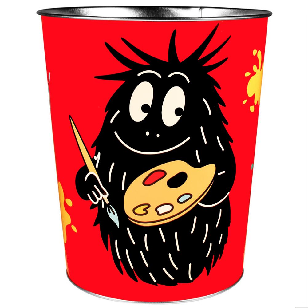 corbeille a papier barbapapa