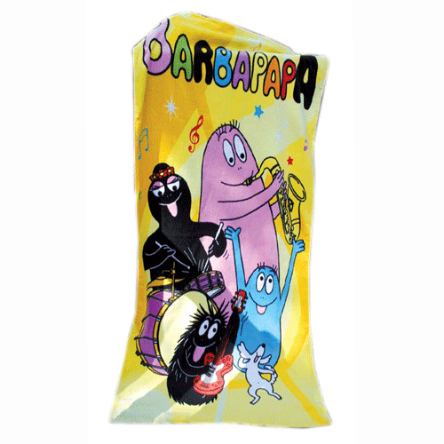 Drap de bain Barbapapa Music