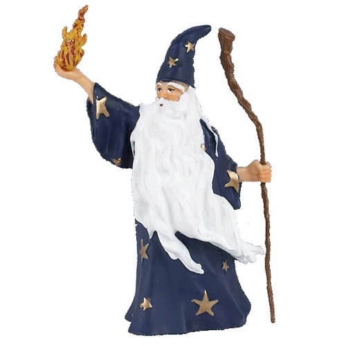 Figurine Merlin l'enchanteur