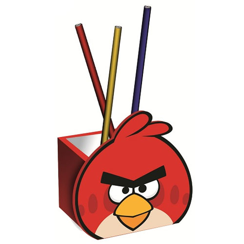 Pot  crayons en bois Angry Birds