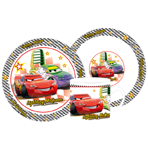 Set Petit d�jeuner Cars