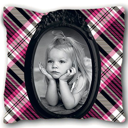 Petit coussin Monster doll avec PHOTO PERSONNALISEE