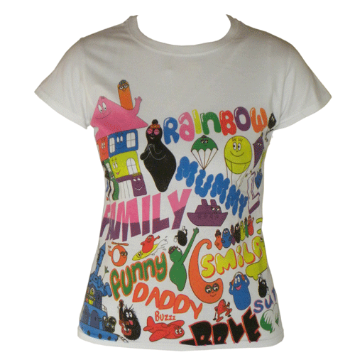 T-shirt Barbapapa Graffiti