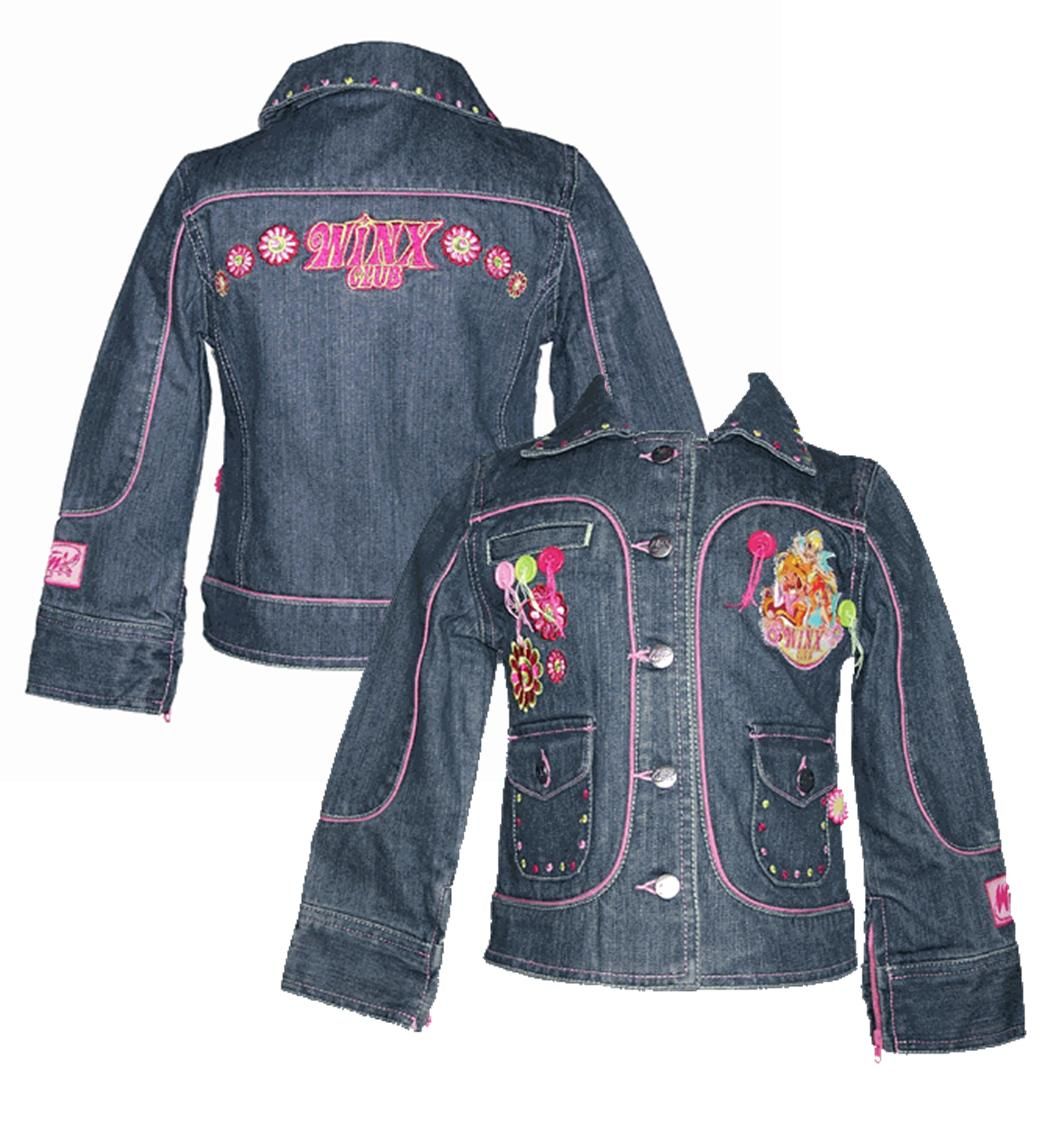 Veste en jean Winx club