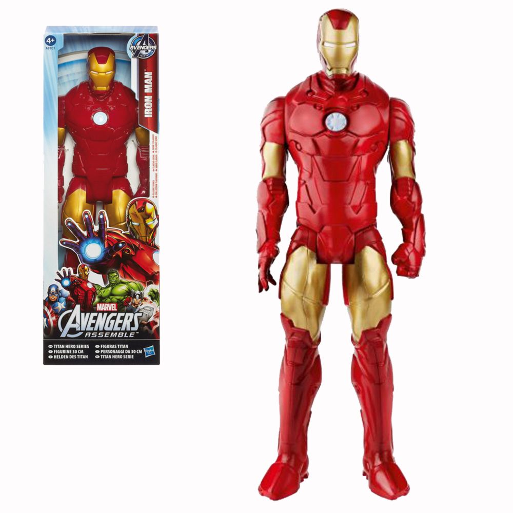 SUPER PACK 6 FIGURINES MARVEL AVENGERS RASSEMBLEMENT 30 CM WOLVERINE IRON MAN