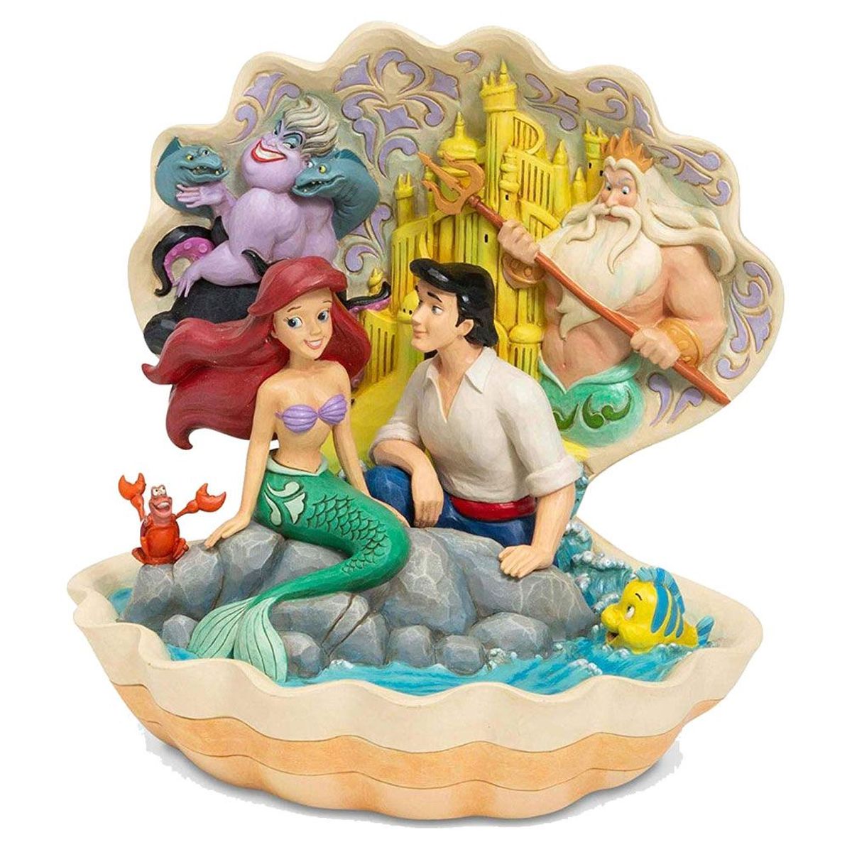 Figurine Ariel Disney Traditions - Seashell Scenario