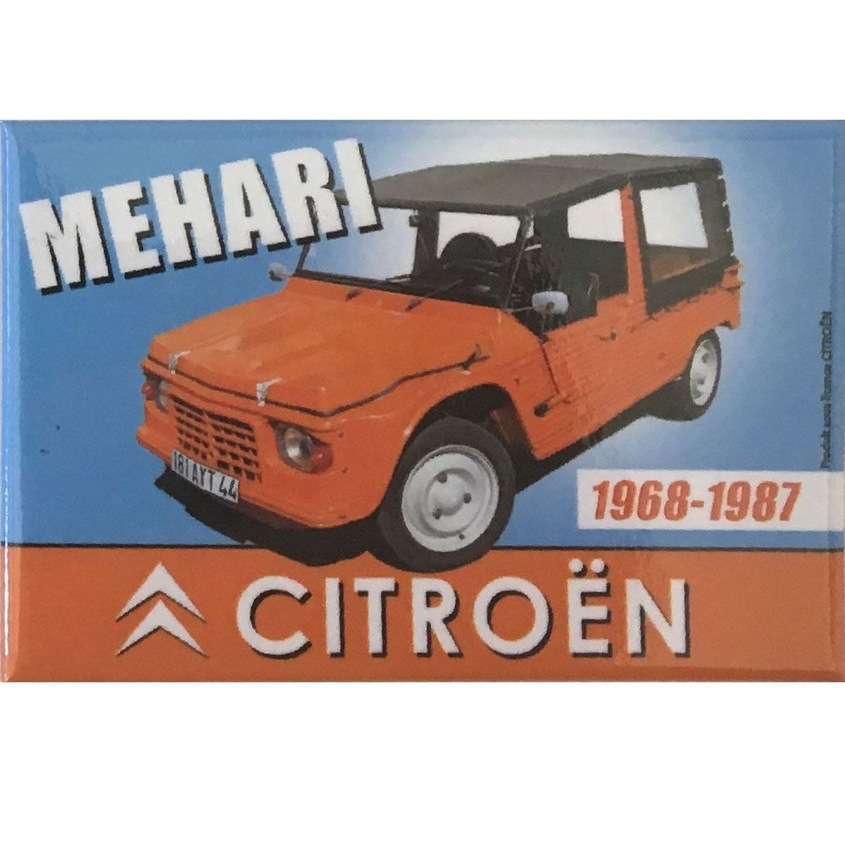 Magnet Citron Mehari 1968-1987 - 7.9 x 5.4 cm