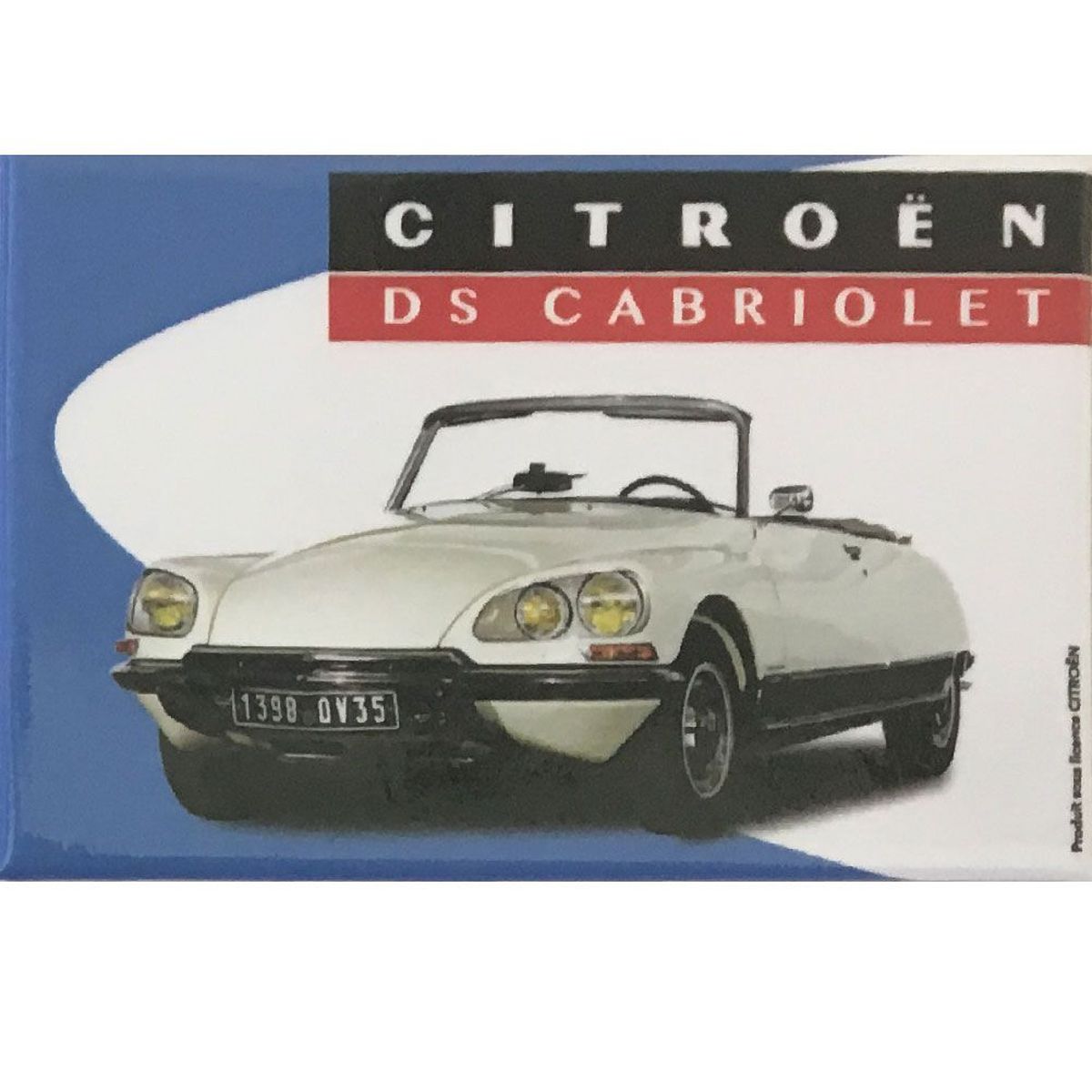 Magnet Citron DS Cabriolet - 7.9 x 5.4 cm