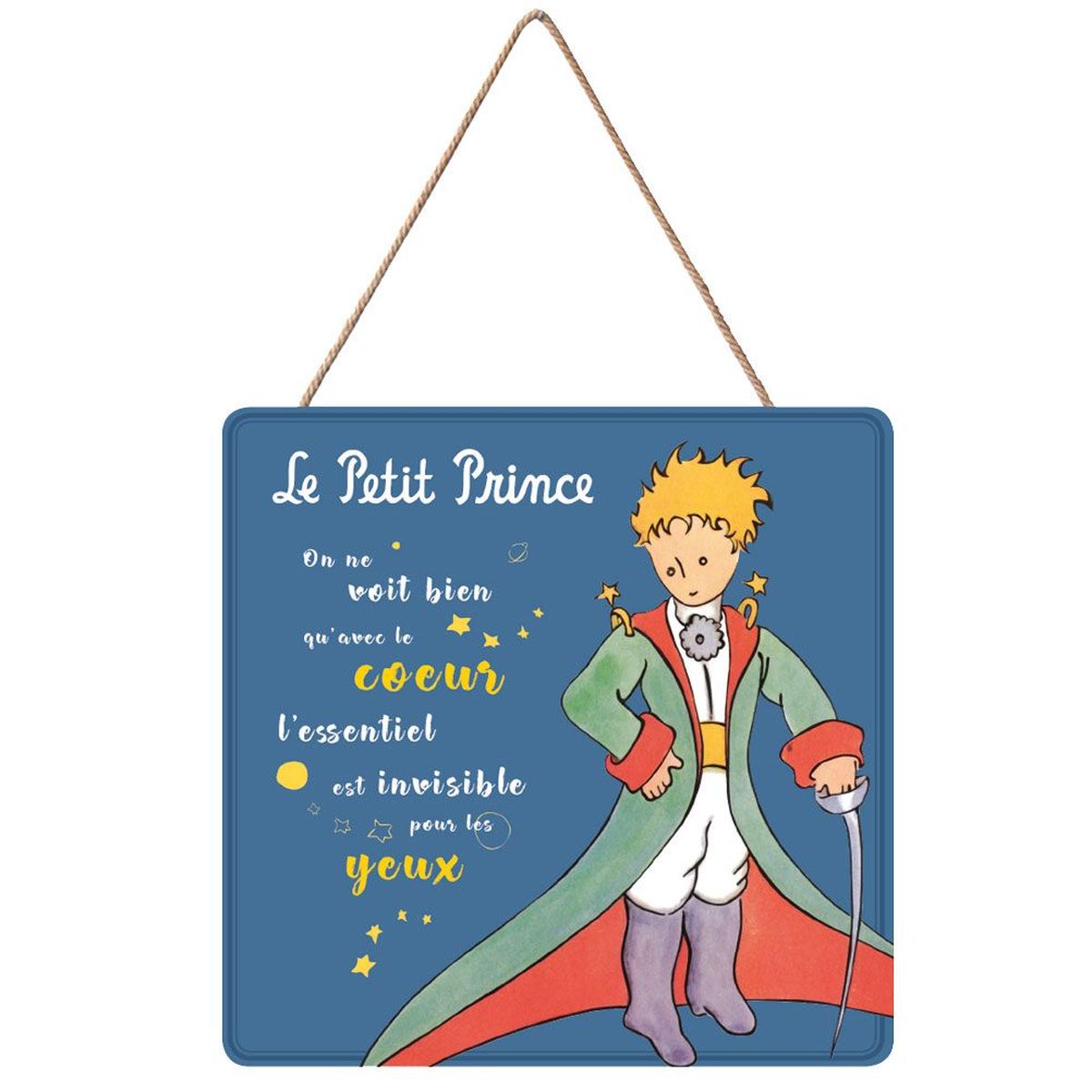 Cadre en bois Le Petit Prince de St Exupry Fabriqu en France