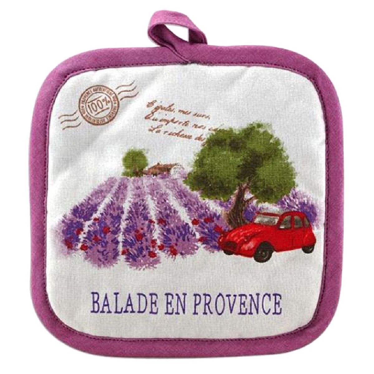 Manique de Cuisine en coton - Balade en Provence