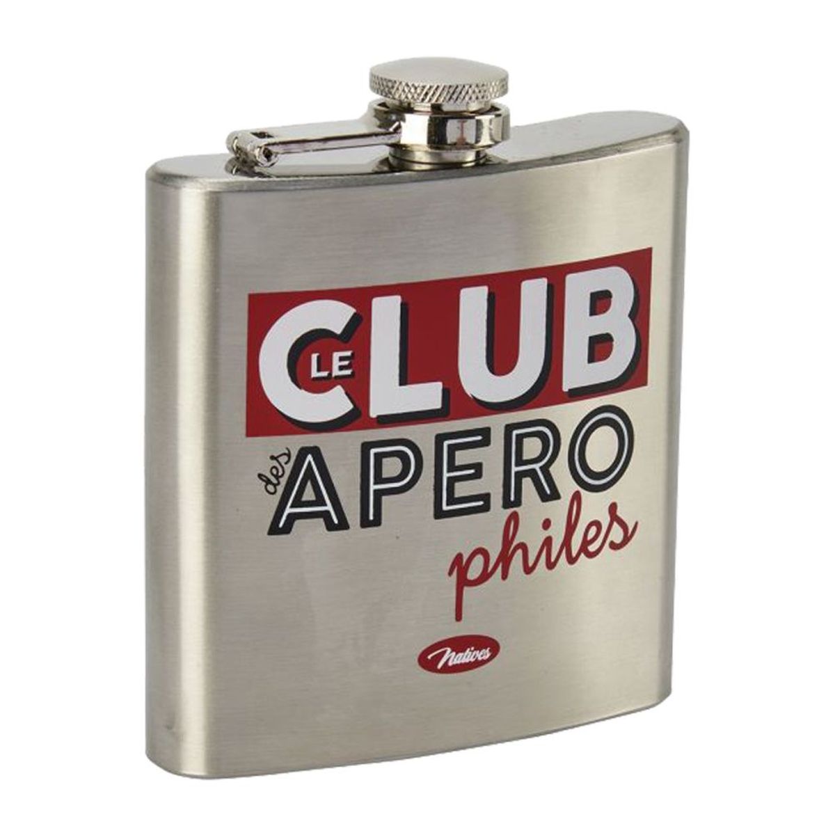 Flasque Le club des Aprophiles - 180 ml