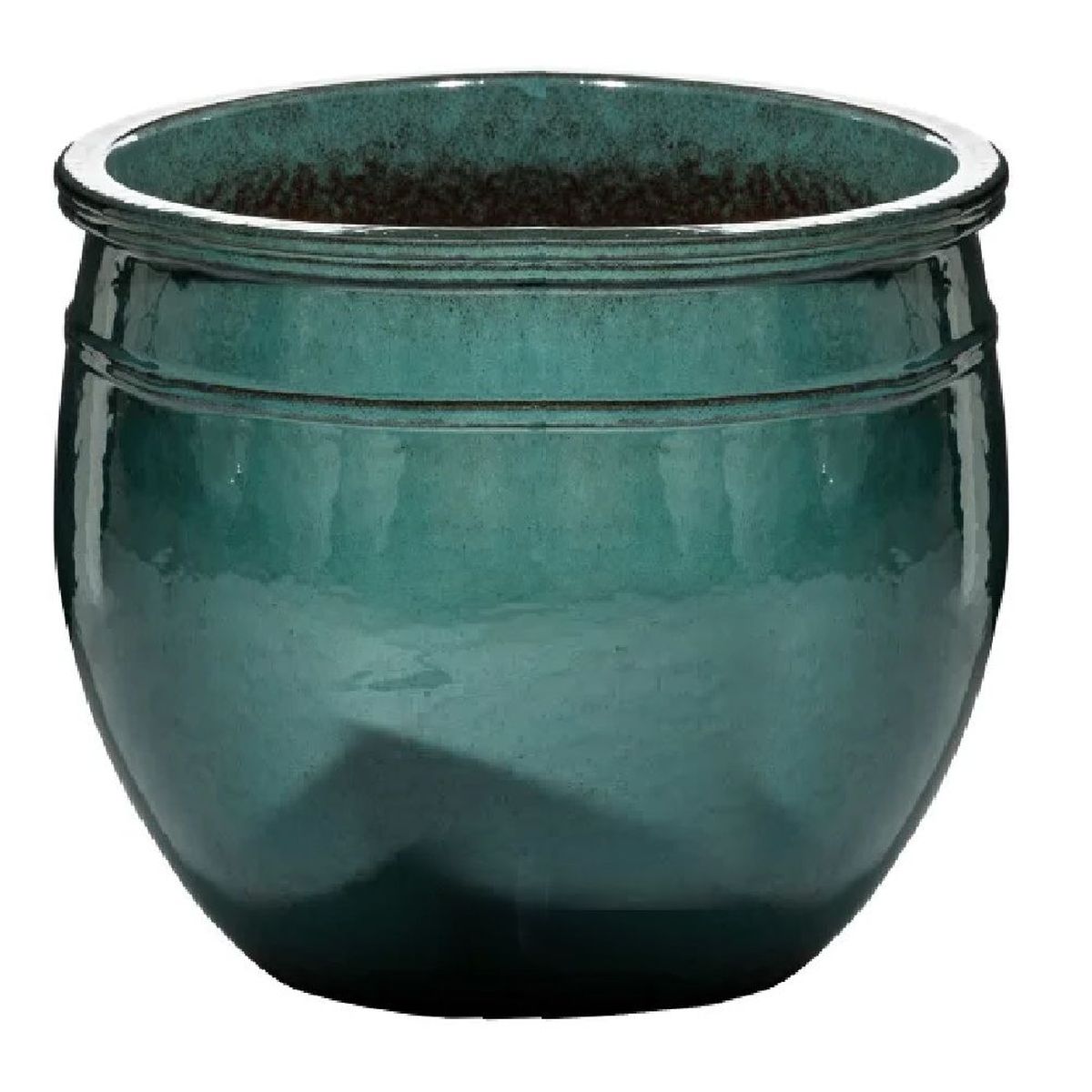 Pot en Céramique Bleu Turquoise Grand modèle
