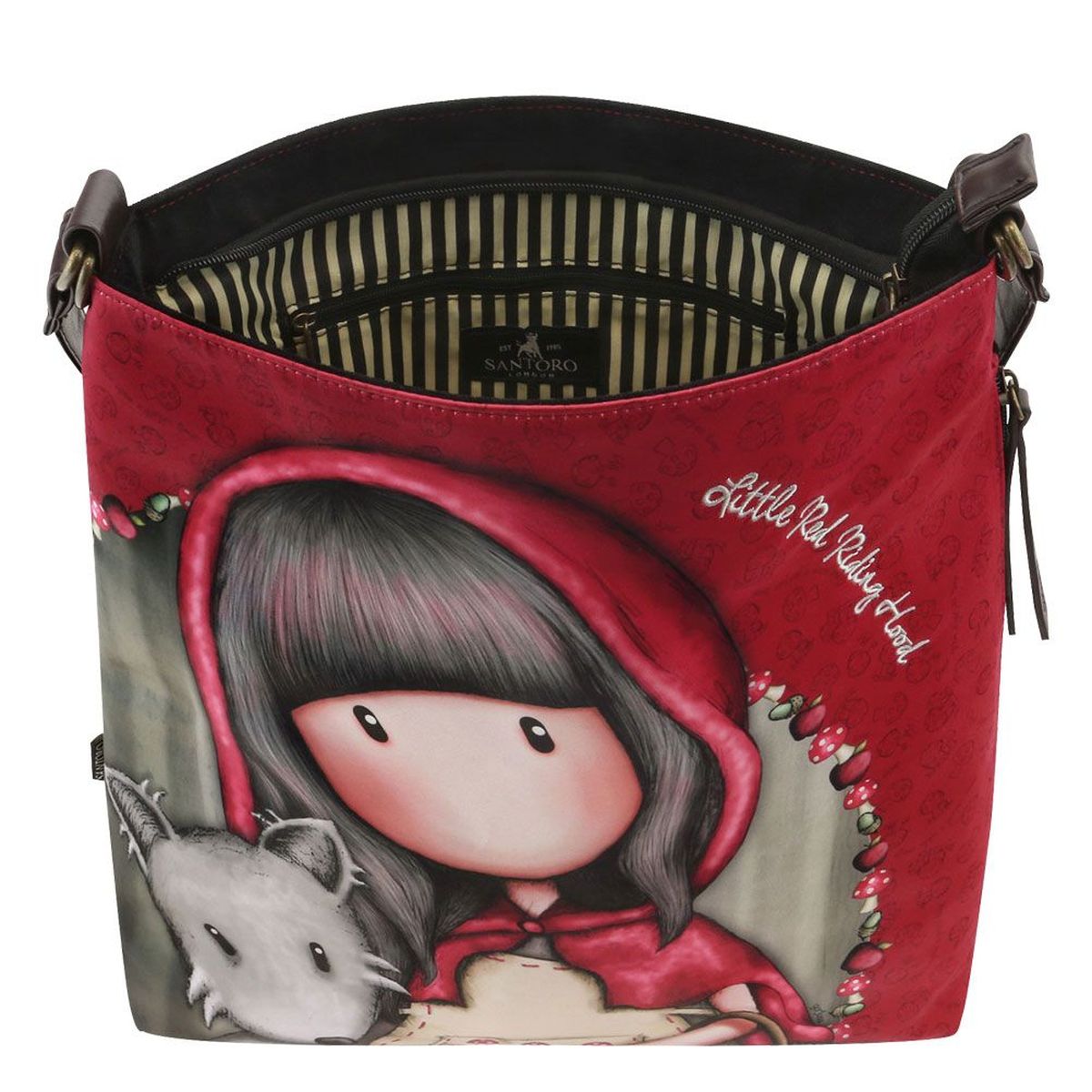 Grand sac Bandoulière Gorjuss Santoro Little Red Riding Hood
