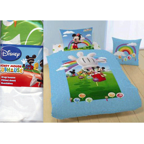 Drap housse Mickey club House colours