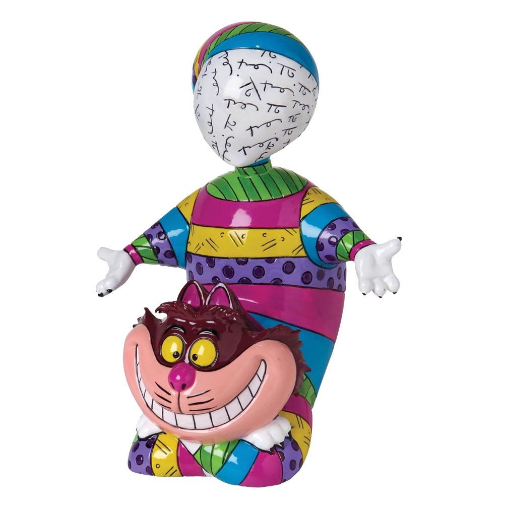 Figurine Alice aux Pays des Merveilles Le Chat de Cheshire par Romero Britto