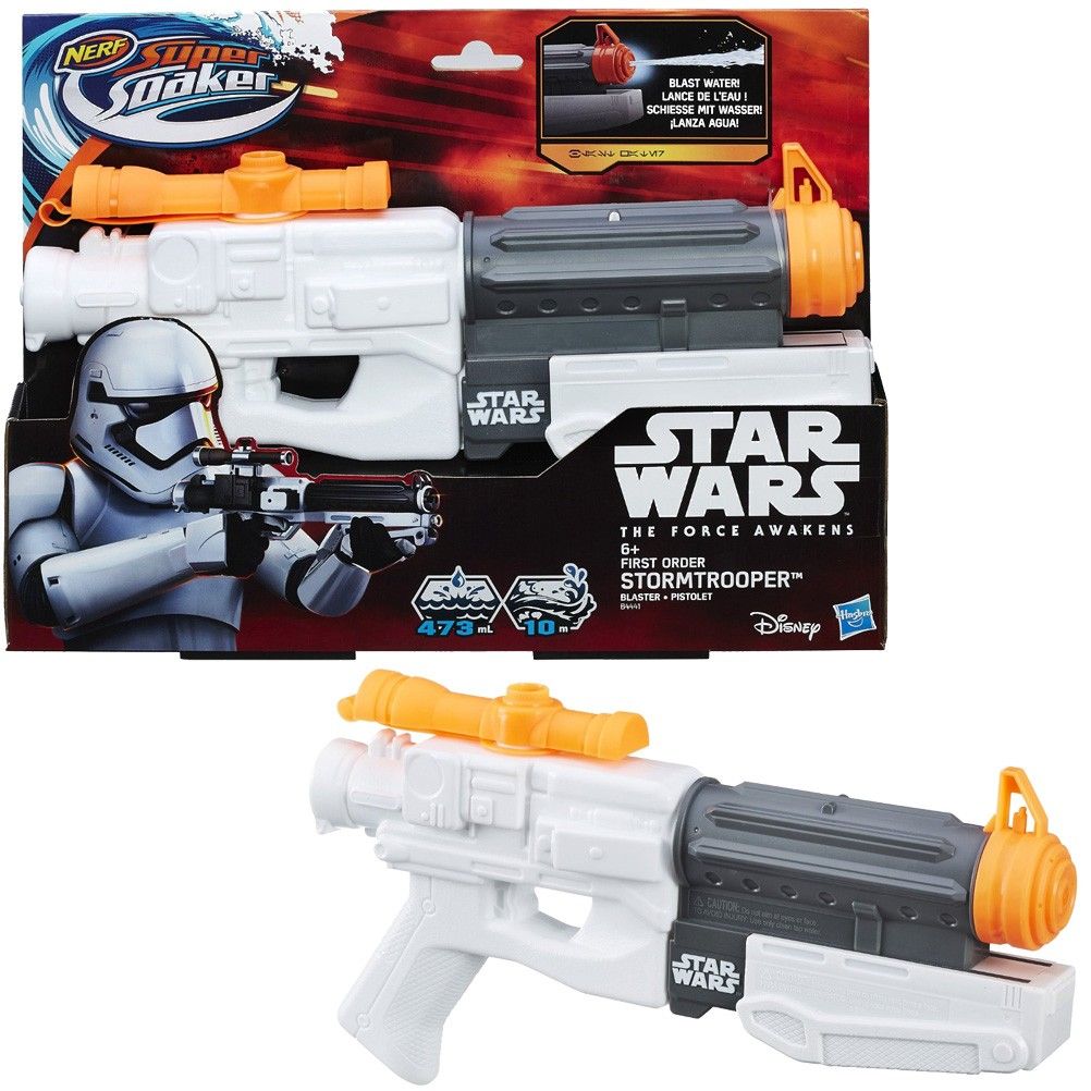 Pistolet Nerf Star Wars Soaker First Order Stormtrooper Blaster