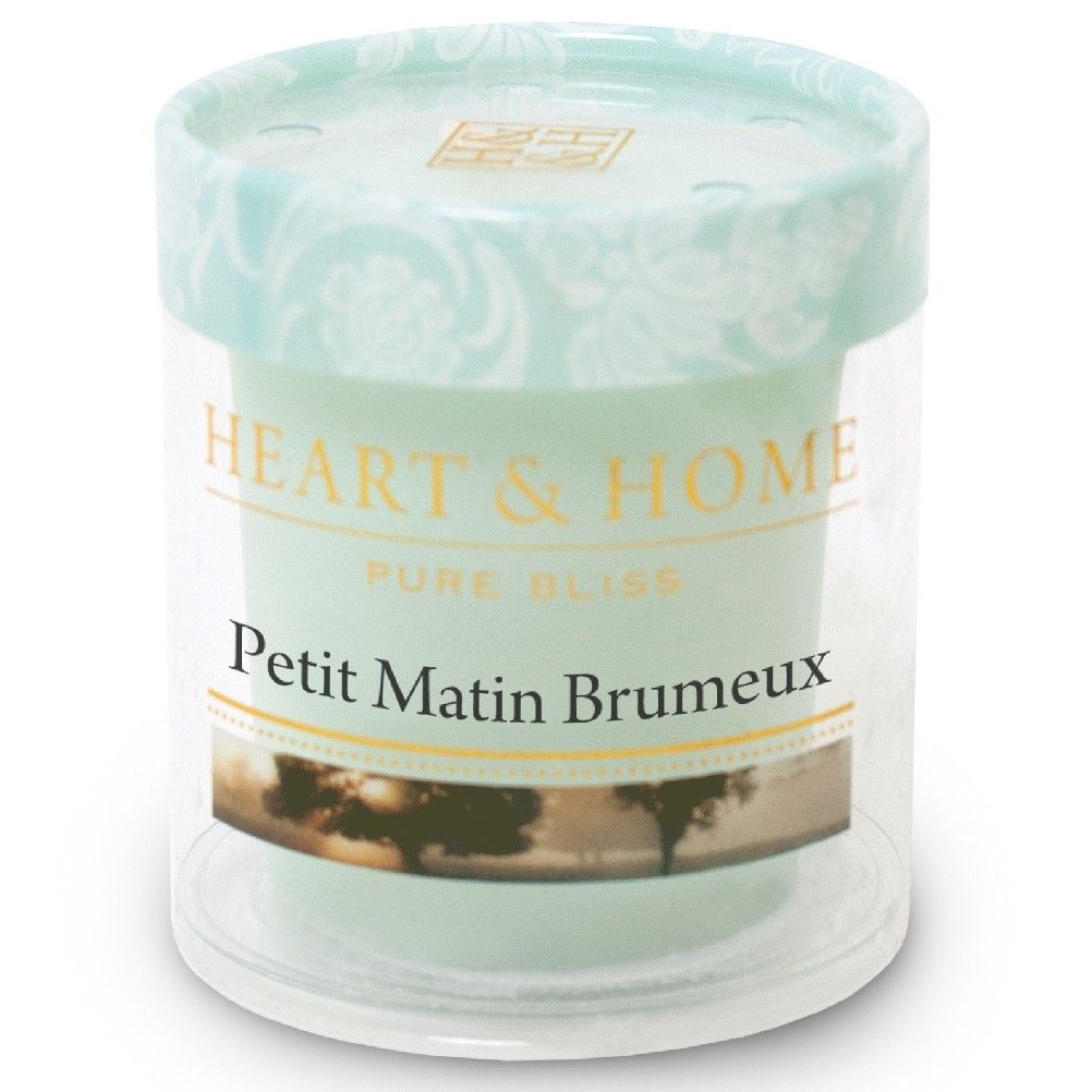 Bougie Votive Heart and Home 15 heures - Petit Matin Brumeux