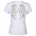 T-Shirt Ailes d'Anges par CBK Blanc 100% coton