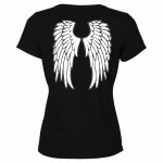 T-Shirt Ailes d'Anges par CBK Noir 100% coton
