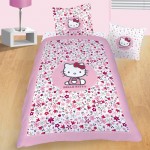 Parure de lit Hello Kitty Flora
