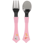 Set 2 couverts m�tal Disney Princesses