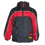 Manteau de pluie Spiderman noir
