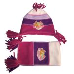 Ensemble Bonnet/Echarpe Winx violet