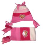Ensemble Bonnet/Echarpe Winx rose