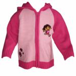 Gilet Dora l'exploratrice rose