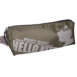 Trousse triangulaire Hello Kitty kaki