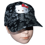 Casquette Hello Kitty argent