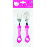 Set 2 couverts m�tal Hello Kitty