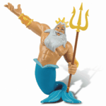 Figurine La Petite Sir�ne, Le Roi Triton