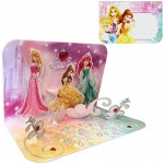 Carte Pop-up Disney Princesses - Diadmes et Bijoux