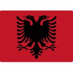 Tapis de souris Albanie Cbkreation