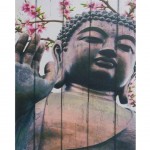 Cadre en toile Zen Bouddha Paix 50 x 40 cm