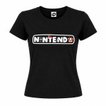 T-shirt Nintendo noir logo