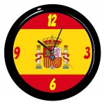Horloge Drapeau Espagne la roja by Cbkreation