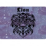 Tapis de souris signe zodiaque Lion Cbkreation