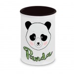 Pot  crayon Panda Tte par Cbkreation