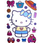 Sticker Deco G�ant Hello Kitty Biscuit